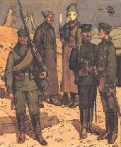 Армейская пехота 1914 г.